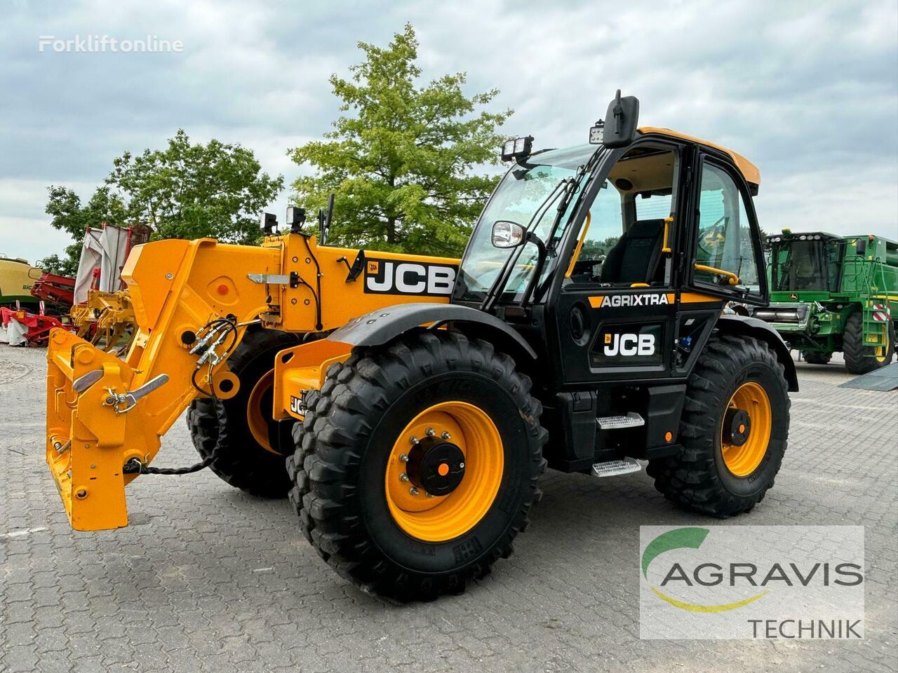 JCB 560-80 AGRI XTRA DUALTEC cargadora telescópica