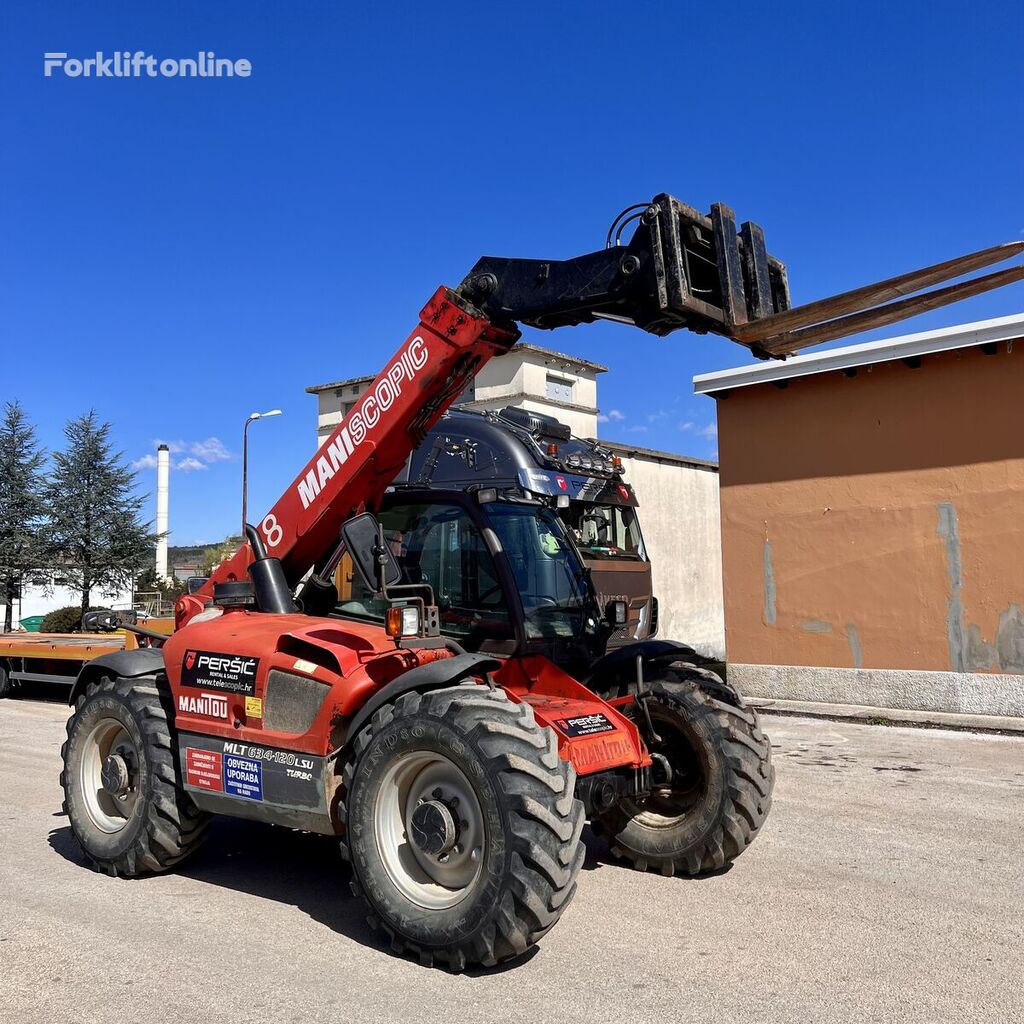 Manitou MLT 634 cargadora telescópica