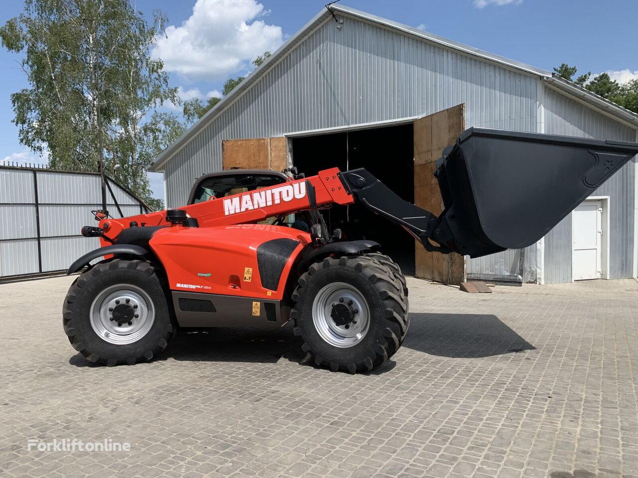 Manitou MLT 634 cargadora telescópica